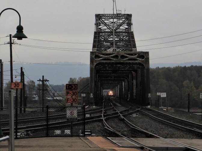 Columbia River Railroad Bridge by Amee Nassrene Broumand