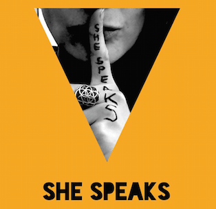 She Speaks Badge