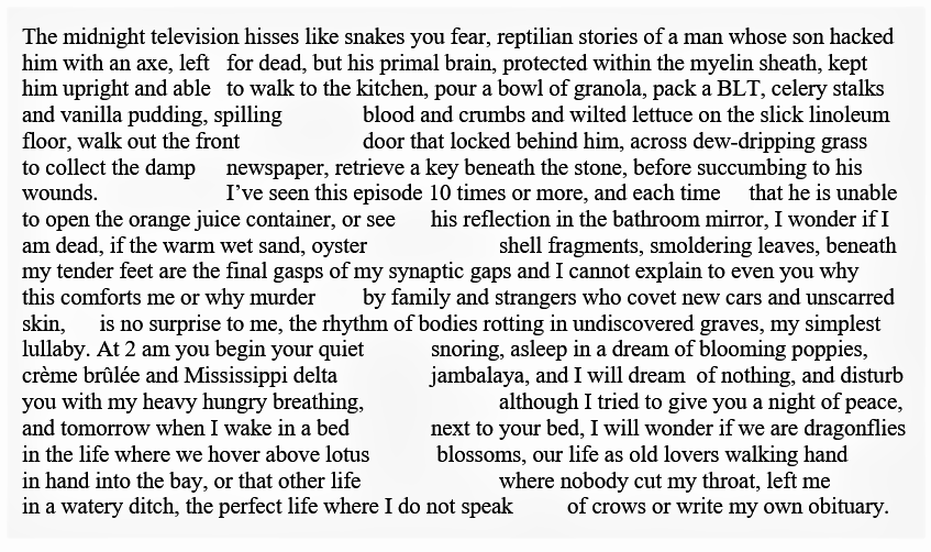 photo of poem. it's a very dark poem